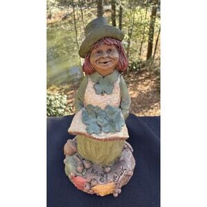 Vtg 1991 Cairn Studios Tom Clark “Erin Gō Brägh” Irish Gnome Figurine - 6.5” S88